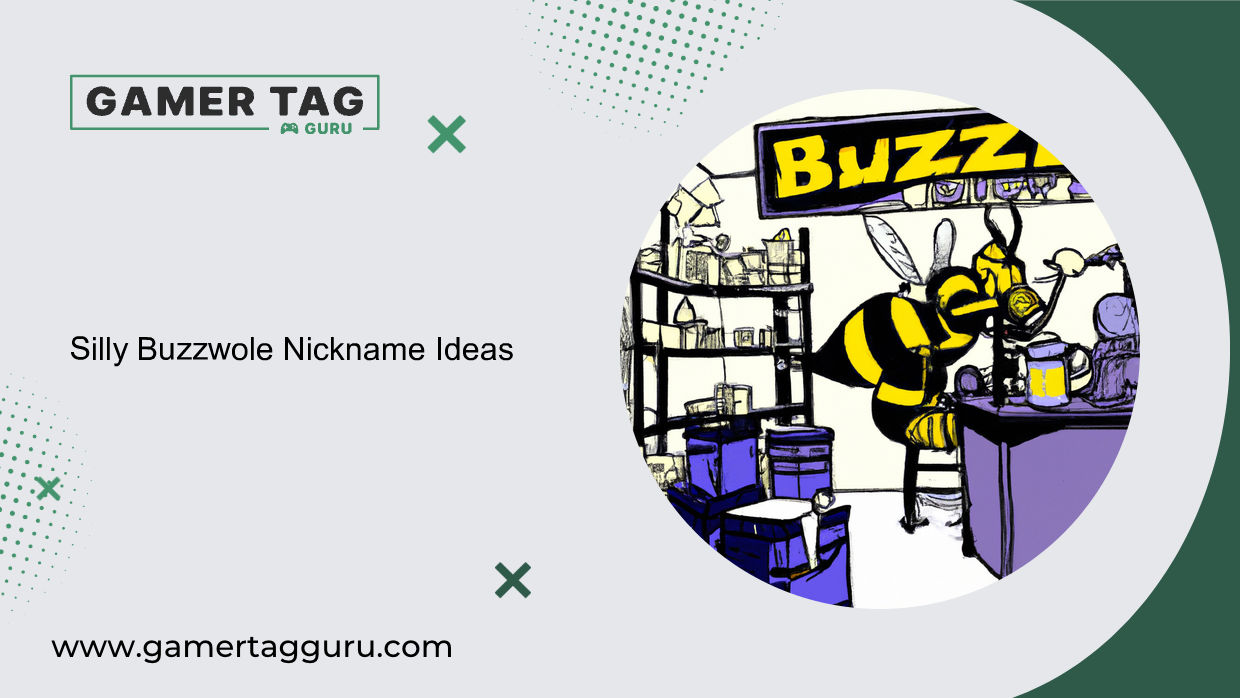 Silly Buzzwole Nickname Ideasblog graphic with comic book styled art
