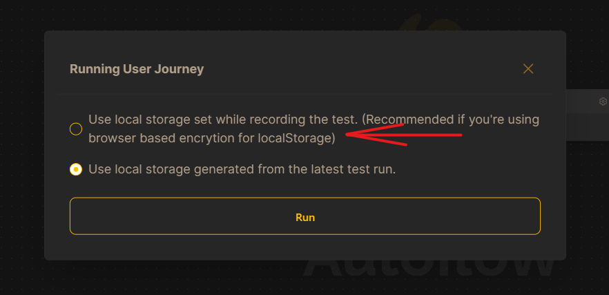 Local Storage Options