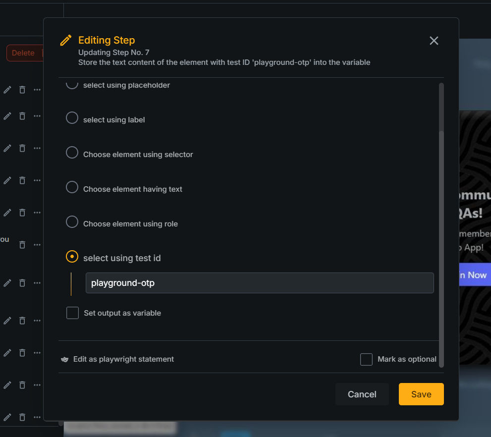 Modify Query