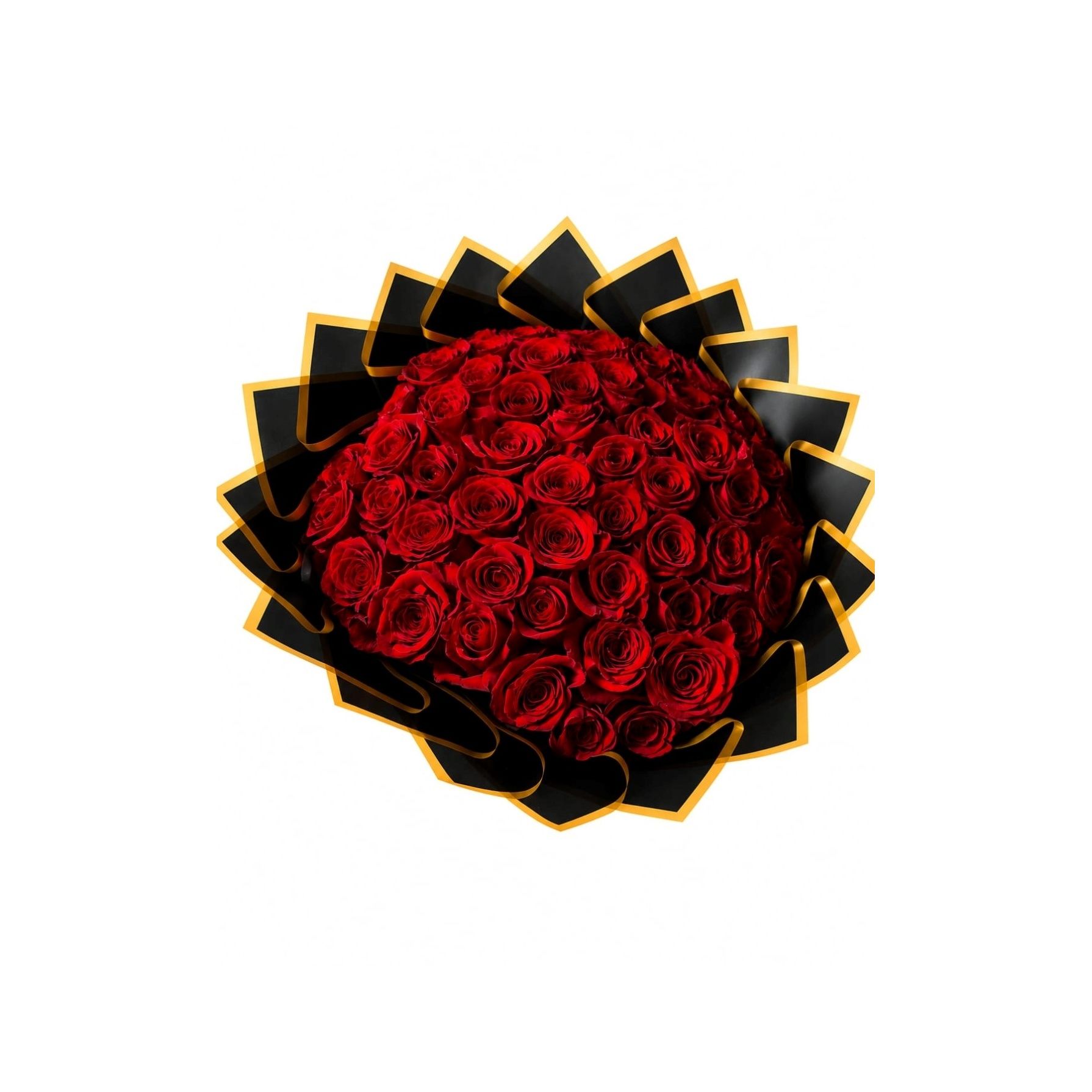 50 Red Roses bouquet