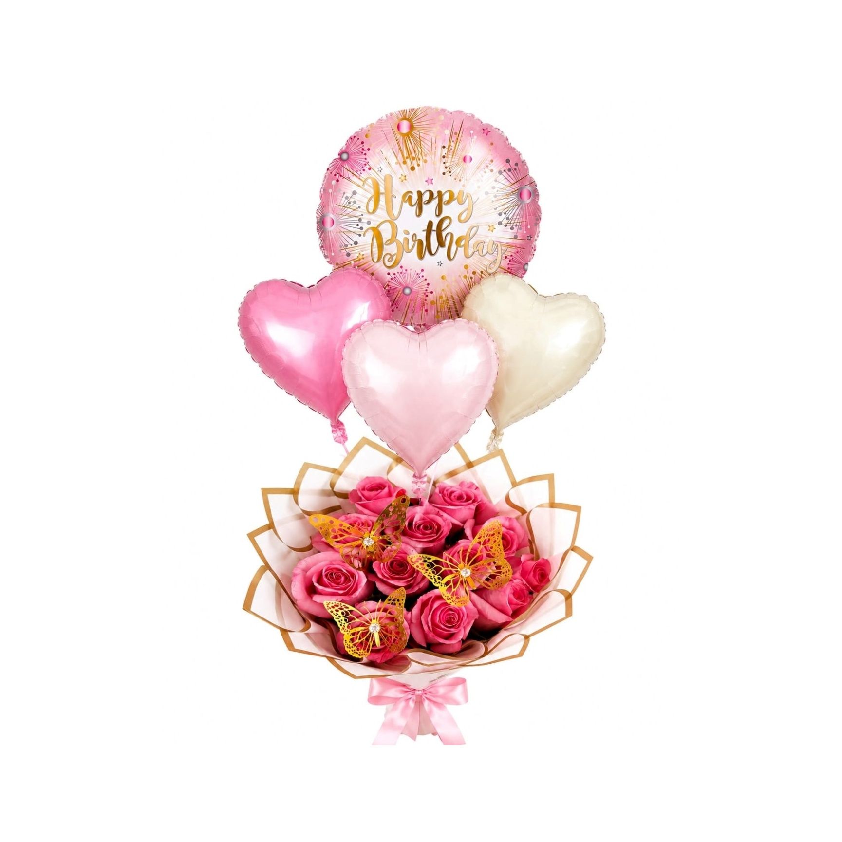 Balloom Of Pink Bouquet