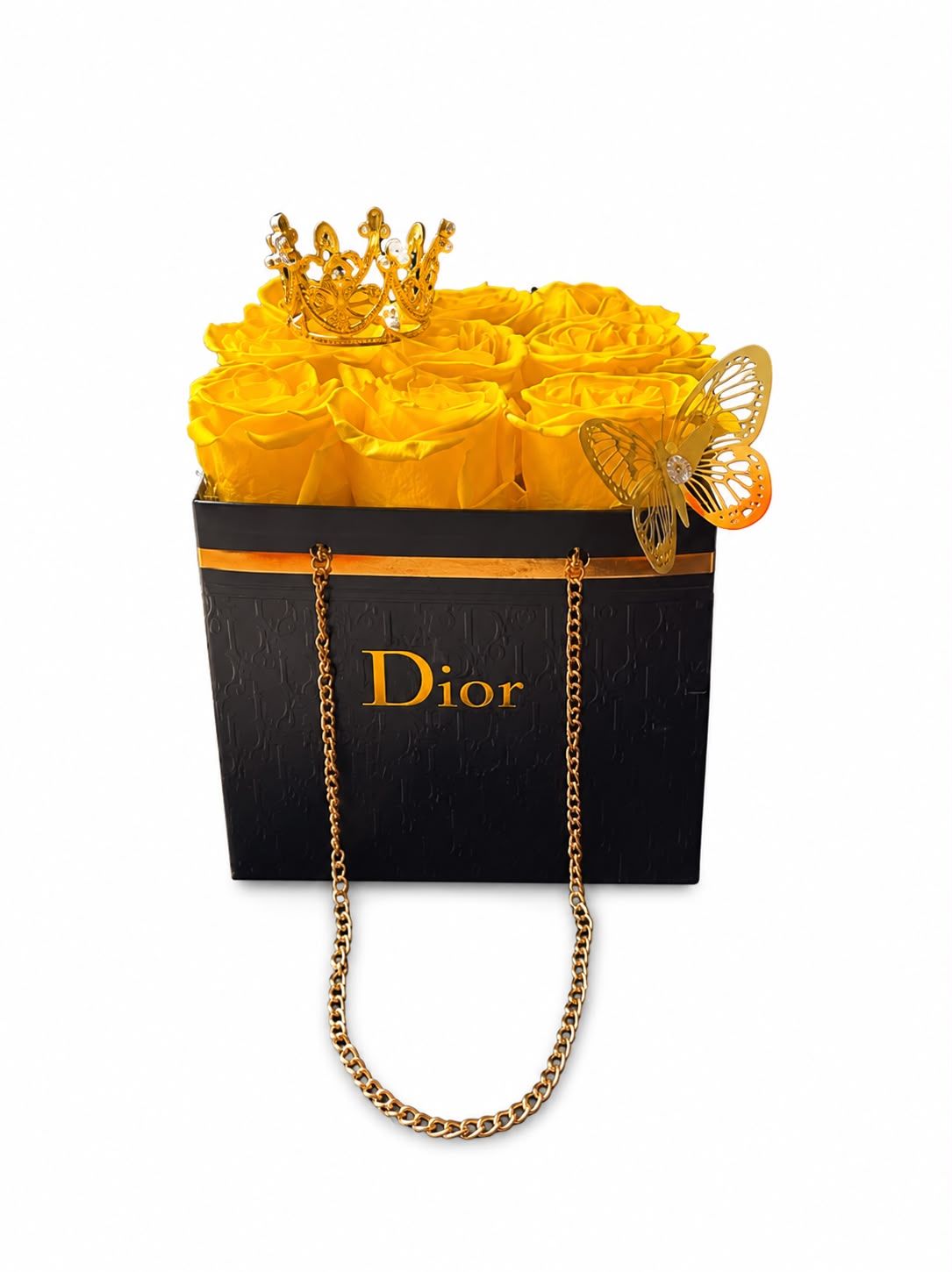 Dior Yellow Roses Box