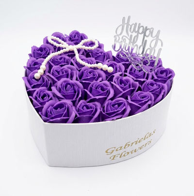 Purple Roses Box