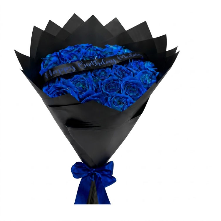 Elegant Blue Roses