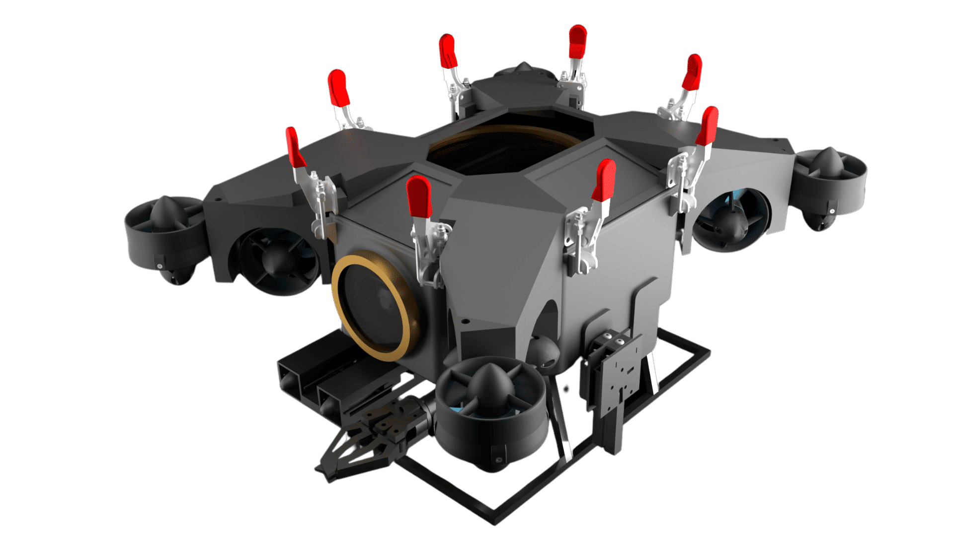 Image of an autonomous forklift