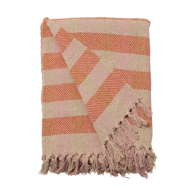 Decke Hellrosa / Orange