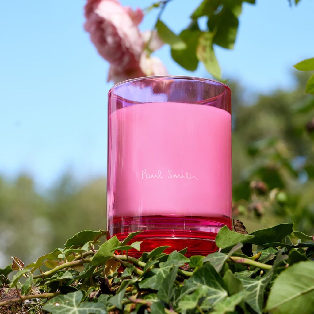 Duftkerze Rose – Bild 2
