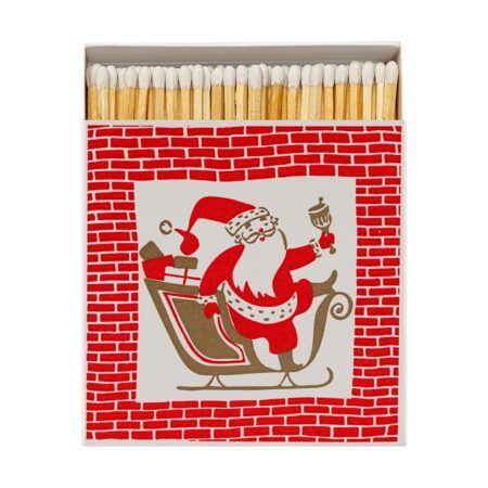 Große Streichhölzer Father Christmas