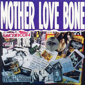 Cover art of Mother Love Bone’s 1992 compilation, Stardog Champion