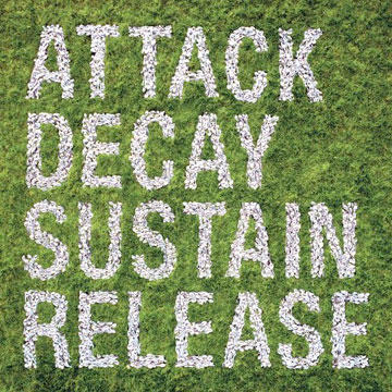 Cover art of Simian Mobile Disco’s 2007 album, Attack Sustain Release Decay