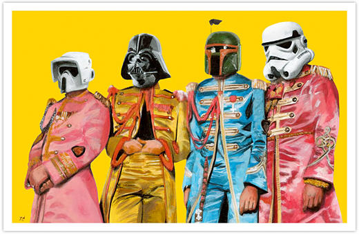 Stormtrooper Fields Forever: Jim Hance mashes up The Beatles and Star Wars Stormtrooper Fields Forever: Jim Hance mashes up The Beatles and Star Wars