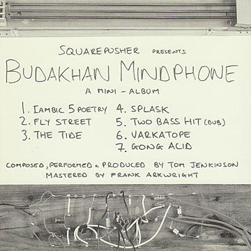 Cover art of Squarepusher's 1999 mini-album, Budakhan Mindphone