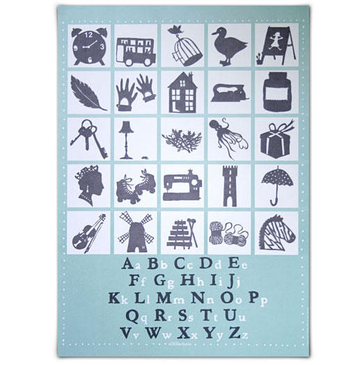 Beautifully charming poster — this would be great in any kid’s room