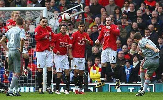 And what a goal from Fabio Aurelio, as Liverpool thrash Manchester United at Old Trafford