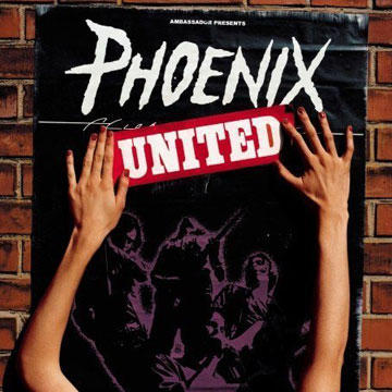 Album art from Phoenix's album, United