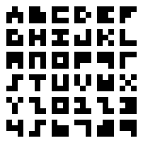 As a font, 3x3 has some issues; as an idea, it is brilliant