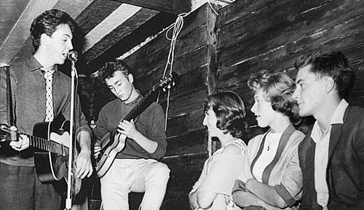 Before The Beatles, John Lennon and Paul McCartney were part of The Quarrymen