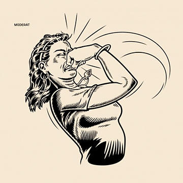 Album art from Moderat's self-titled 2009 album