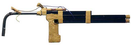 A shotgun hand-made in 1984 for a prison break