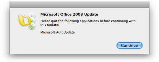 Seems AutoUpdate is not the program it is doing the updating