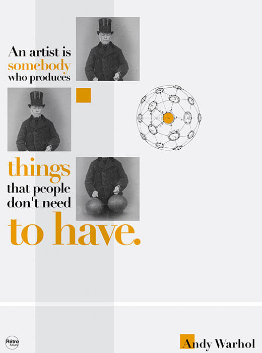 ‘An artist is somebody who produces things that people don't need to have’