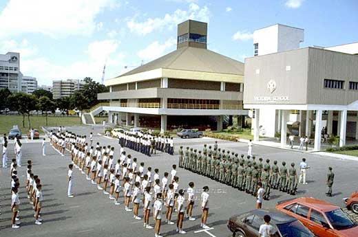 The old Victoria School building at Geylang Bahru from 1986, three years before I 