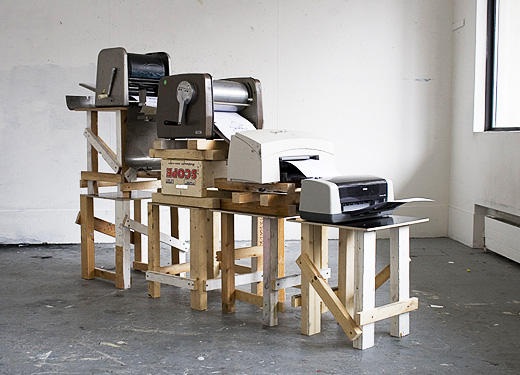 "Just in Time, or A Short History of Production", by Xavier Antin