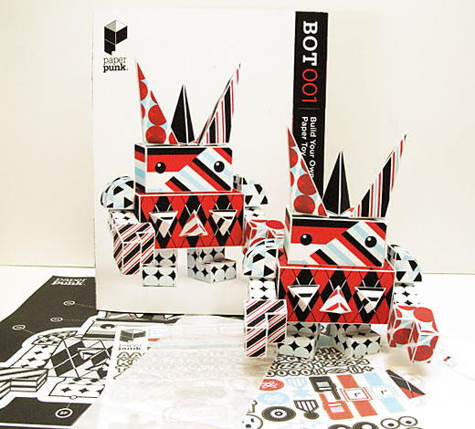 Paper Punk looks like a fun toy to play with