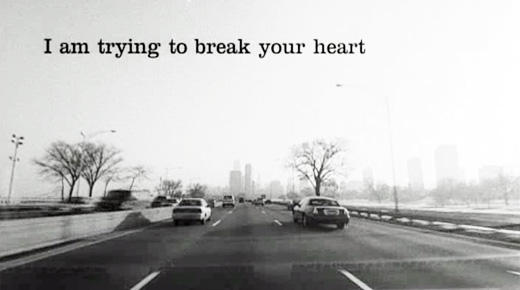 "I'm hiding out in the big city, blinking // What was I thinking when I let go of you?"