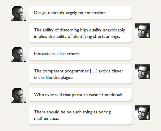 Designer vs Computer Scientist