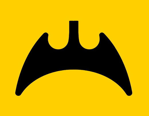 Fukuyama's logo was informed by it's old name of "Bat Mountain"