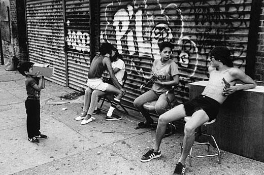 Gritty photo journal by Photographer Stephen Shames for the Wall Street Journal on growing up in the Bronx