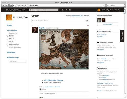 And so far, it's looking a lot like Google+ with some #hashtag functionality thrown in
