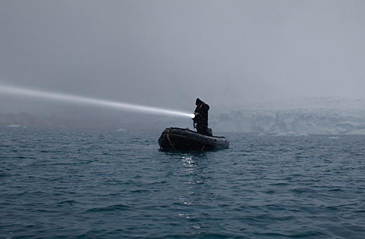 Using sunlight to power a flashlight in the Arctic Circle