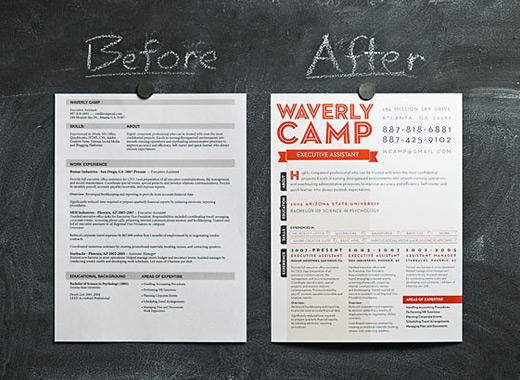 Bespoke resume design to stand out from the crowd (if you can afford it!)