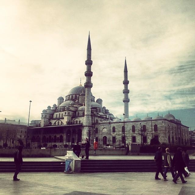 The Sultan Ahmed Mosque in Istanbul