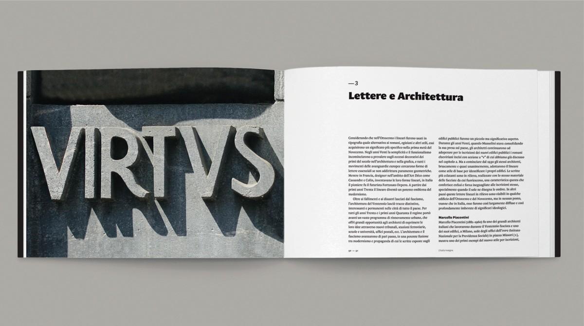 Italian inscriptions, signage and typography