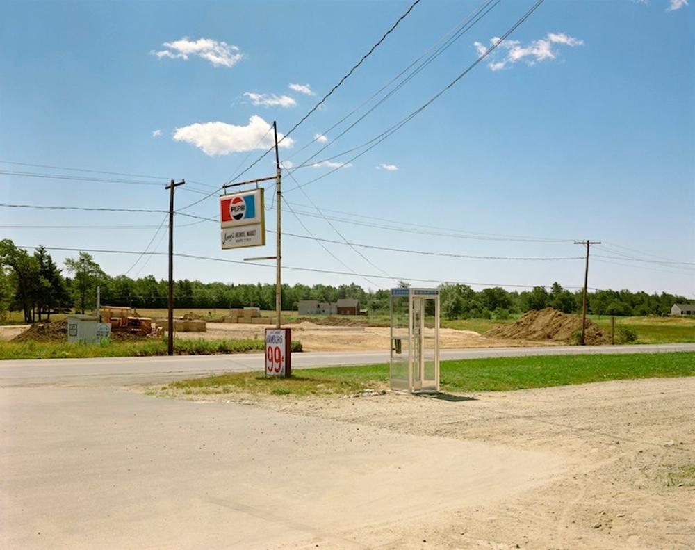 “Shore doesn’t see pylons and wires as unavoidable nuisances, but as structural elements within his pictures”