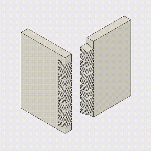 A journey in 3D to joints