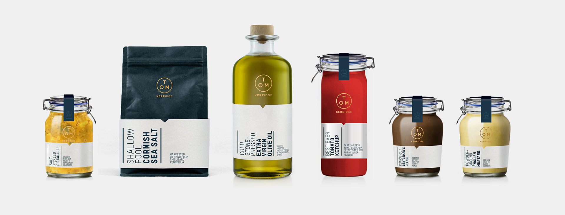 Beautiful brand work for Tom Kerridge, one of UK’s most recognisable TV chefs