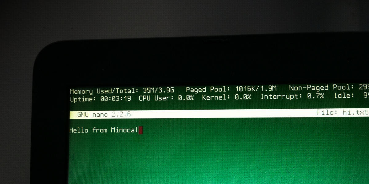 A general purpose operating system that is not Linux