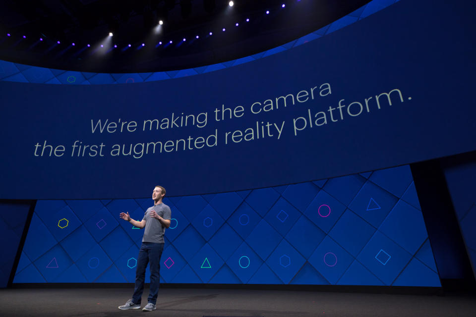 “I used to think that glasses were going to be the first mainstream augmented-reality platform,” — Mark Zuckerberg