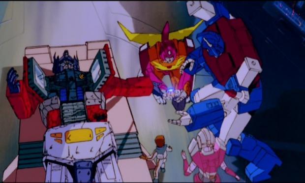 The scene where Optimus Prime dies on an operating table