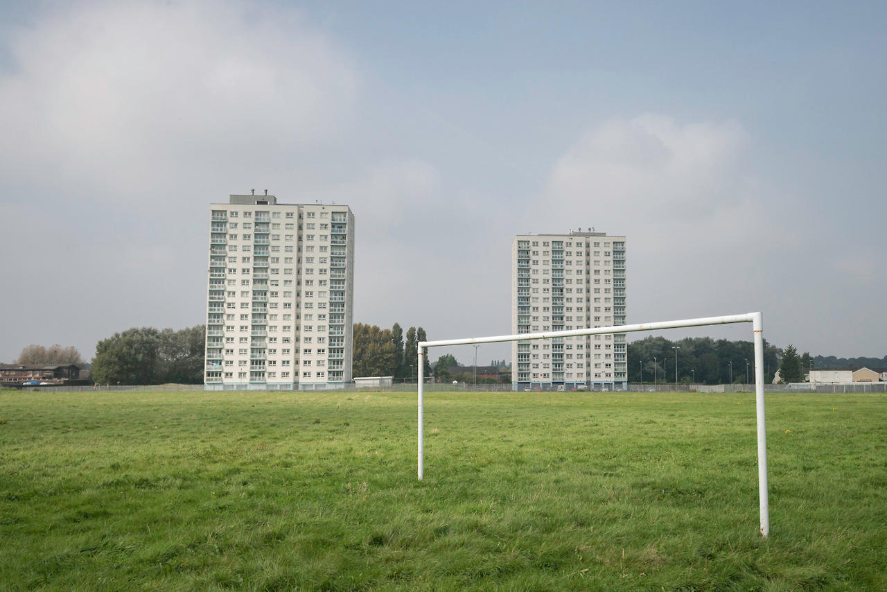 Photos of goalposts from around the UK