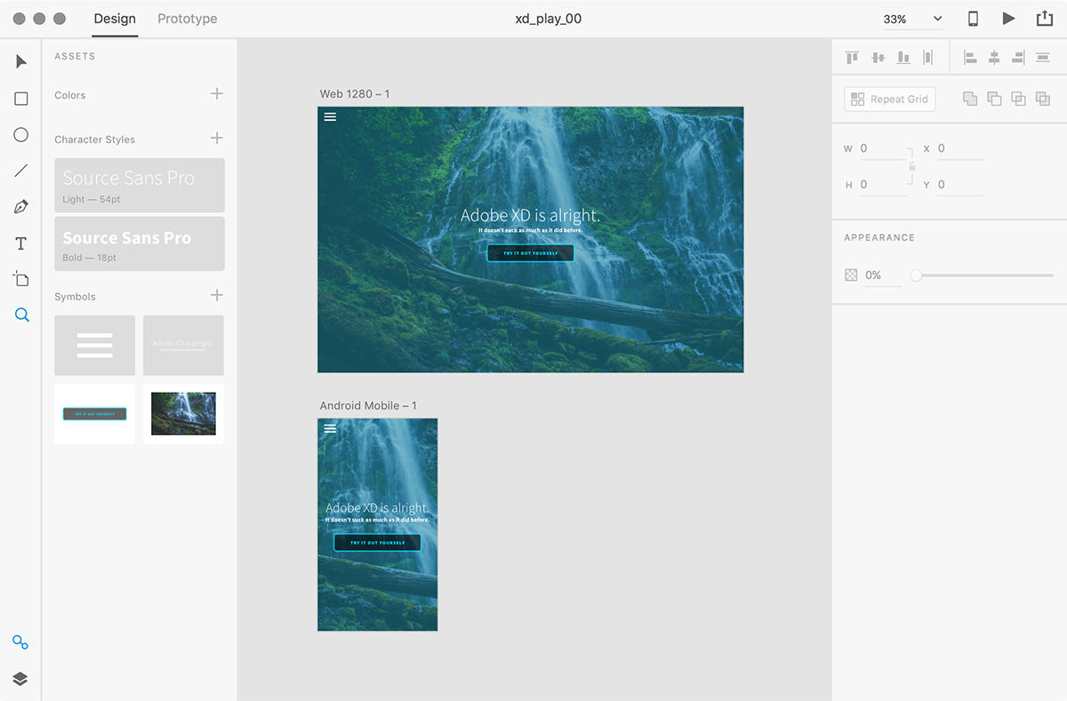 Adobe's answer to Sketch is now on version 1.0