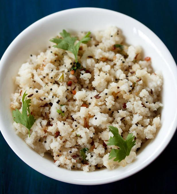 Upma, uppumavu or uppittu is a dish from the Indian subcontinent