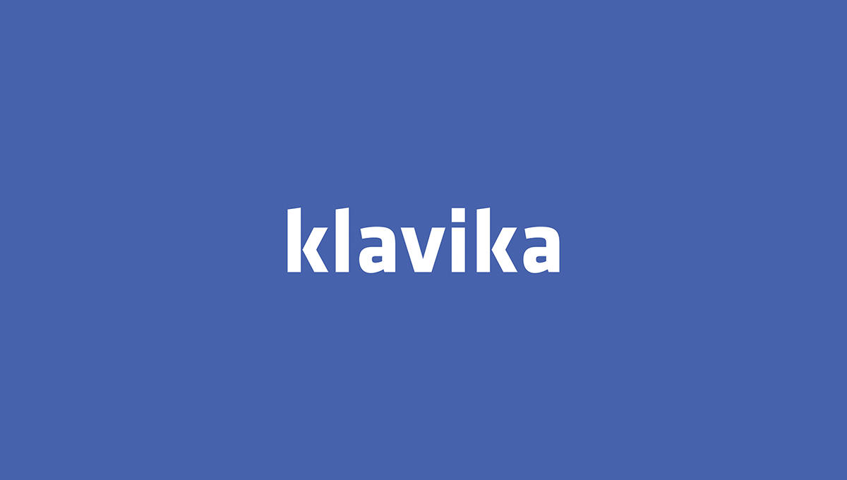 Facebook's logo uses Klavika, and other brand logo font investigations