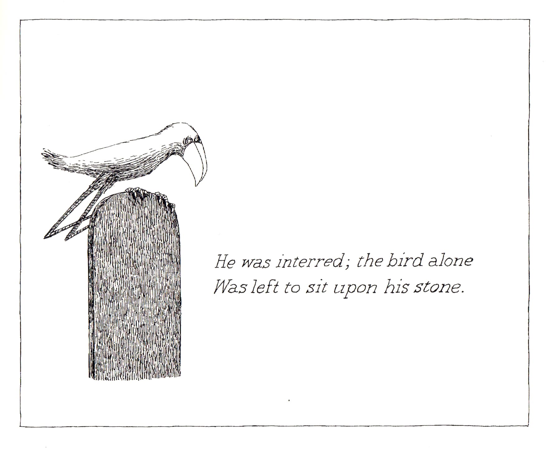 Edward Gorey’s tender and surprising vintage illustrated allegory about the meaning of true love