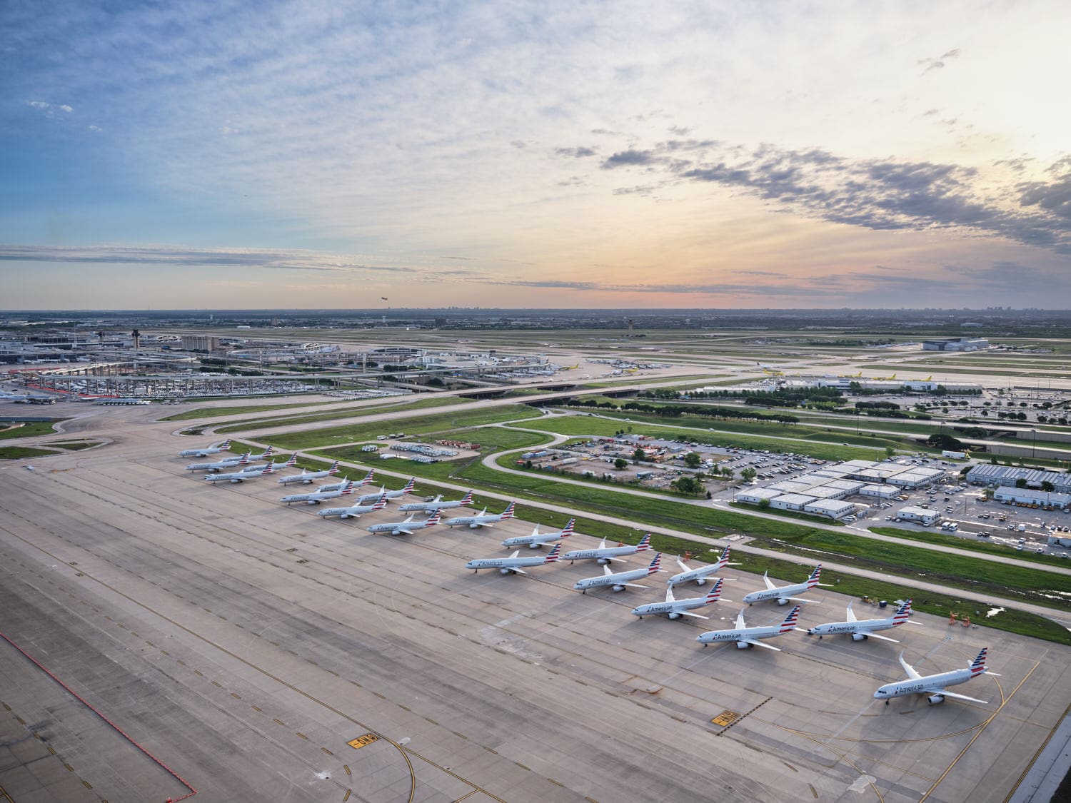 They Will Fly Again: An Aerial Look at Grounded Jets across the USA