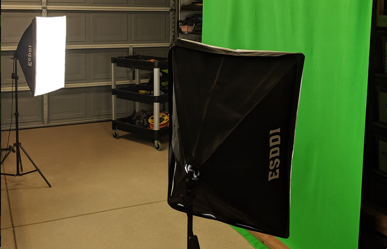 Simple Green Screen Setup for Video Production